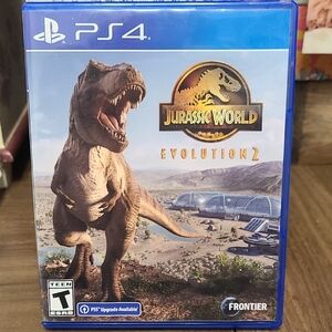 Sony PS4 Blue Jurassic World Evolution 2 Game